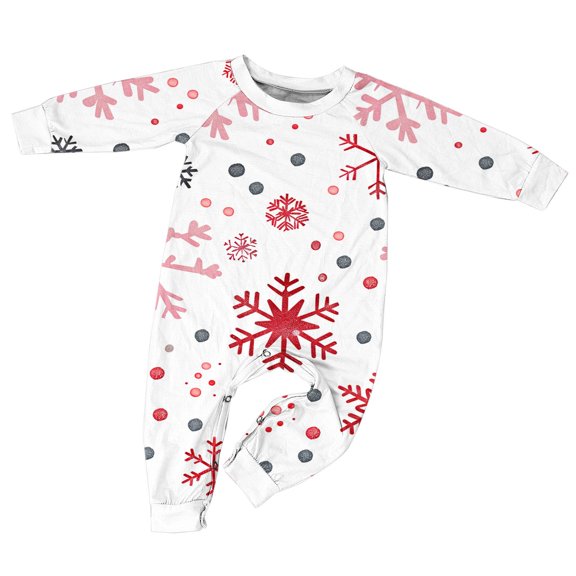 vdgthytj Christmas Family Pajamas Cute Printed Long Sleeve T-Shirt Tops and Pants Matching Set Pjs Sleepwear Loungewear