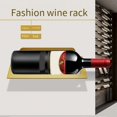 thumbnail image 3 of Estante para vinos Estantes para botellas de licor montados en la pared Estantes para vinos montados en la pared Estante de exhibición con soporte flotante, 3 of 4