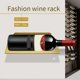 thumbnail image 3 of Estante para vinos Estantes para botellas de licor montados en la pared Estantes para vinos montados en la pared Estante de exhibición con soporte flotante, 3 of 4