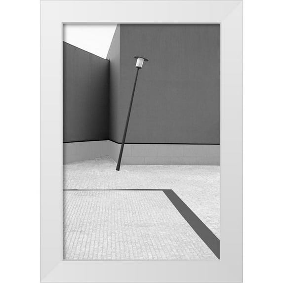 Azevedo, Olavo 17x24 White Modern Wood Framed Museum Art Print Titled - UNSTABLE BALANCE