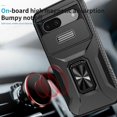 thumbnail image 5 of Funda para GANGXUN Google Pixel 8A - Soporte metálico, Función magnética, Negro, 5 of 5