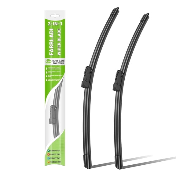 FARRLADI 26" 17" Silicone Windshield Wipers Replacement for Subaru Forester 2019-2024,OEM Quality Premium All-Season Front Wiper Blades (2 Pack)