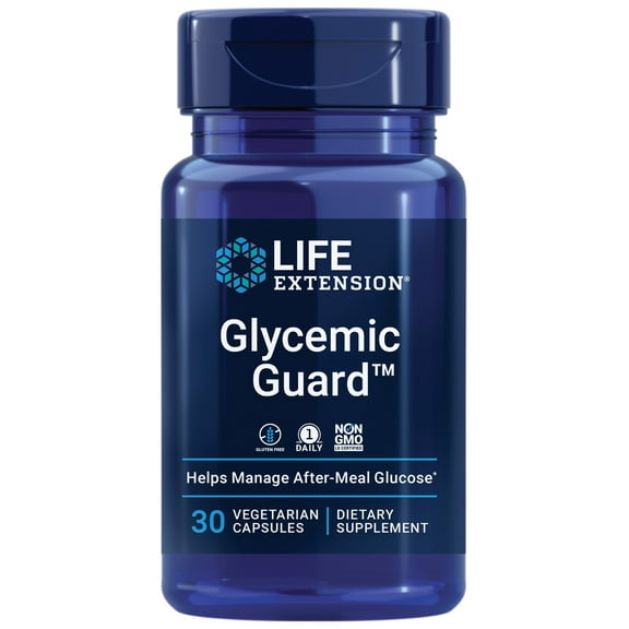 Life Extension Glycemic Guard™, Clove Extract, Maqui Berry (Aristotelia chilensis), Helps Maintain Already Healthy glycemic Balance, Vegetarian, Gluten-Free, 1-Daily, Non-GMO, 30 Capsules