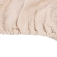 thumbnail image 5 of M Buder 2 Pack Bassinet Fitted Sheets Soft Breathable Stretchy Cotton Cover for Hourglass Oval Rectangle Mattress, Premium Nursery Bedding Cream Pink Set, 5 of 9