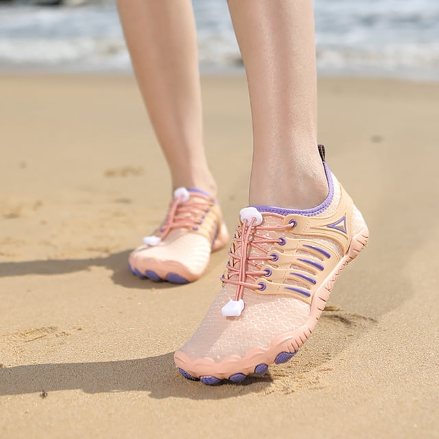 Aqua Shoes Transpirable Trekking Zapatos de vadeo Natación Zapatos de playa para caminatas en el lago JShteea El nuevo