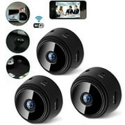 3packs Camera, Mini Camera, Camera Smart Hd Wifi Wireless Night Vision Surveillance Camera Home Outdoor Remote Monitoring
