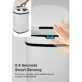 thumbnail image 5 of 13 Gallon Kitchen Garbage Can Automatic Trash Can 13 Gallon Stainless Steel Trash Can Touch Free Bathroom Trash Can with Lid for Bathroom, Kitchen, Office, 5 of 8