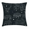thumbnail image 1 of Ambesonne 24" x 24" Blue Polyester Decorative Pillow Cover, 1 of 2