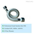 thumbnail image 3 of 1-Pack 1-1/4" FIP x 36" (3Ft) Stainless Steel Water Heater Flex Connector, Certified Safe (6WFF36-1P), 3 of 5