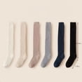 thumbnail image 3 of WTOBBY Extra Thick Coral Fleece Over-The-Knee Socks for Women, Plush Winter Sleeping Socks, Cozy Home Knee High Socks with Non-Slip Silicone Dots, Thermal Design ,E, 3 of 5