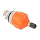 thumbnail image 3 of Opblaasbare Pomp Adapter Luchtklep Converter Hoofd for Surf Paddle Kajakken: naranja, 3 of 6