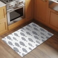 thumbnail image 2 of Abstract Art Fish Grey Entryway Rug 2'x3'&nbsp; Non Slip Front Door Mats, Coastal Ocean Summer Entrance Rugs Indoor Outdoor Carpet, Washable Floor Mats Small Area Rug for Bedroom Kitchen, 2 of 8