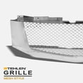 thumbnail image 3 of Stehlen 642167821274 Mesh Front Hood Bumper Grille - Chrome For 2007-2014 Cadillac Escalade / EXT, 3 of 5