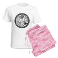 thumbnail image 6 of CafePress - Heron Women's Light Pajamas - Women's Short Sleeve Print T-Shirt and Pants Light Cotton Pajama Set, 6 of 7