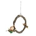 thumbnail image 2 of Bird Swing Perch, Bark Food Colouring  Hanging Swing Toy  For  L, 2 of 8