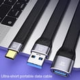 thumbnail image 3 of Data Cable Short Fast Charging 10Gbps USB Male/Female to Type-C USB3.1 PD QC Charger Data Wire for Mobile Phone, 3 of 10