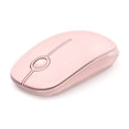 thumbnail image 1 of VIVEFOX Wireless Mouse for Laptop, 2.4G Ultra Thin Silent Mouse, with USB Nano Receiver Portable Mobile Optical Cordless Mouse for Laptop, PC, Computer, Mac(Pink), 1 of 7