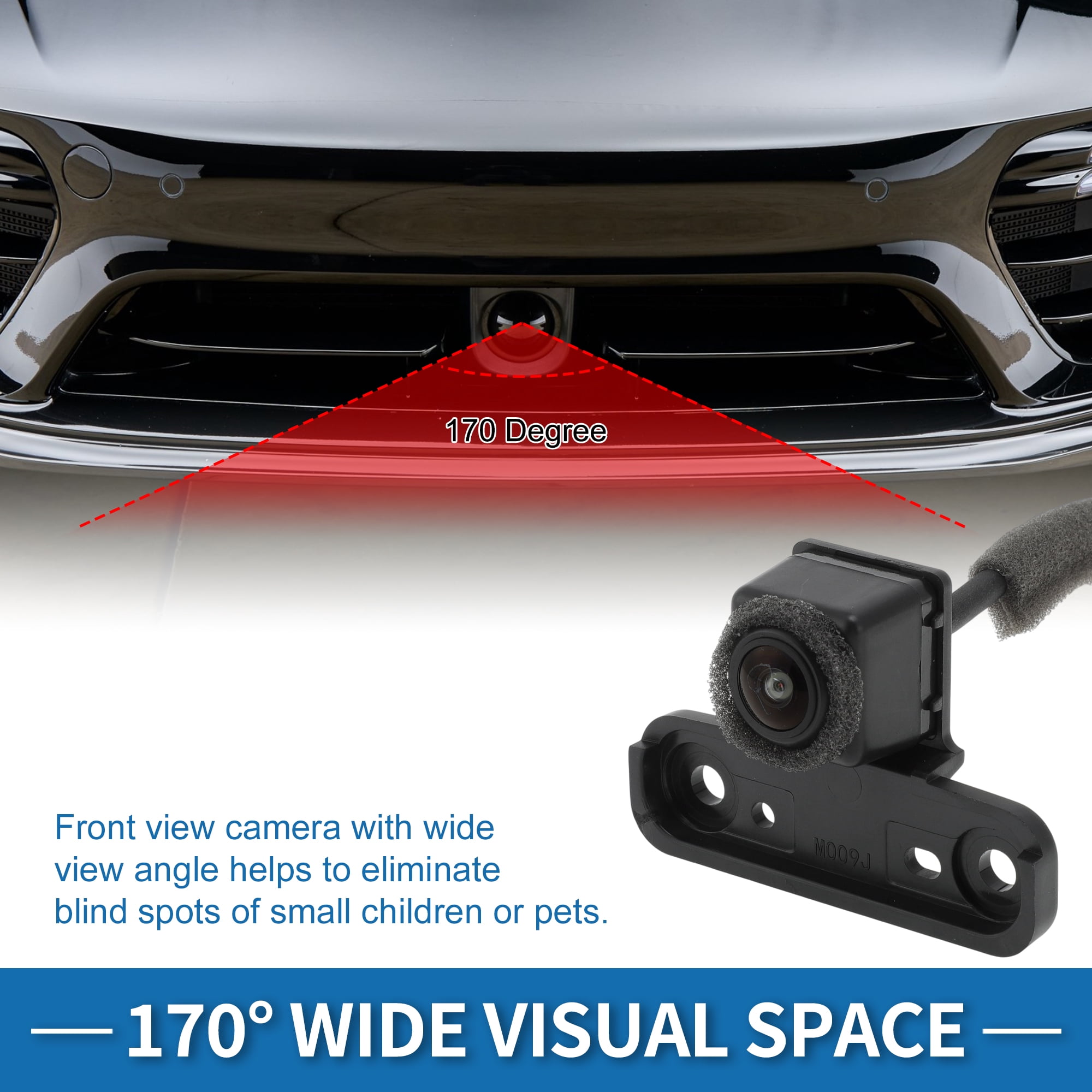 Unique Bargains Front View Camera for Cadillac Escalade and for Chevrolet Suburban