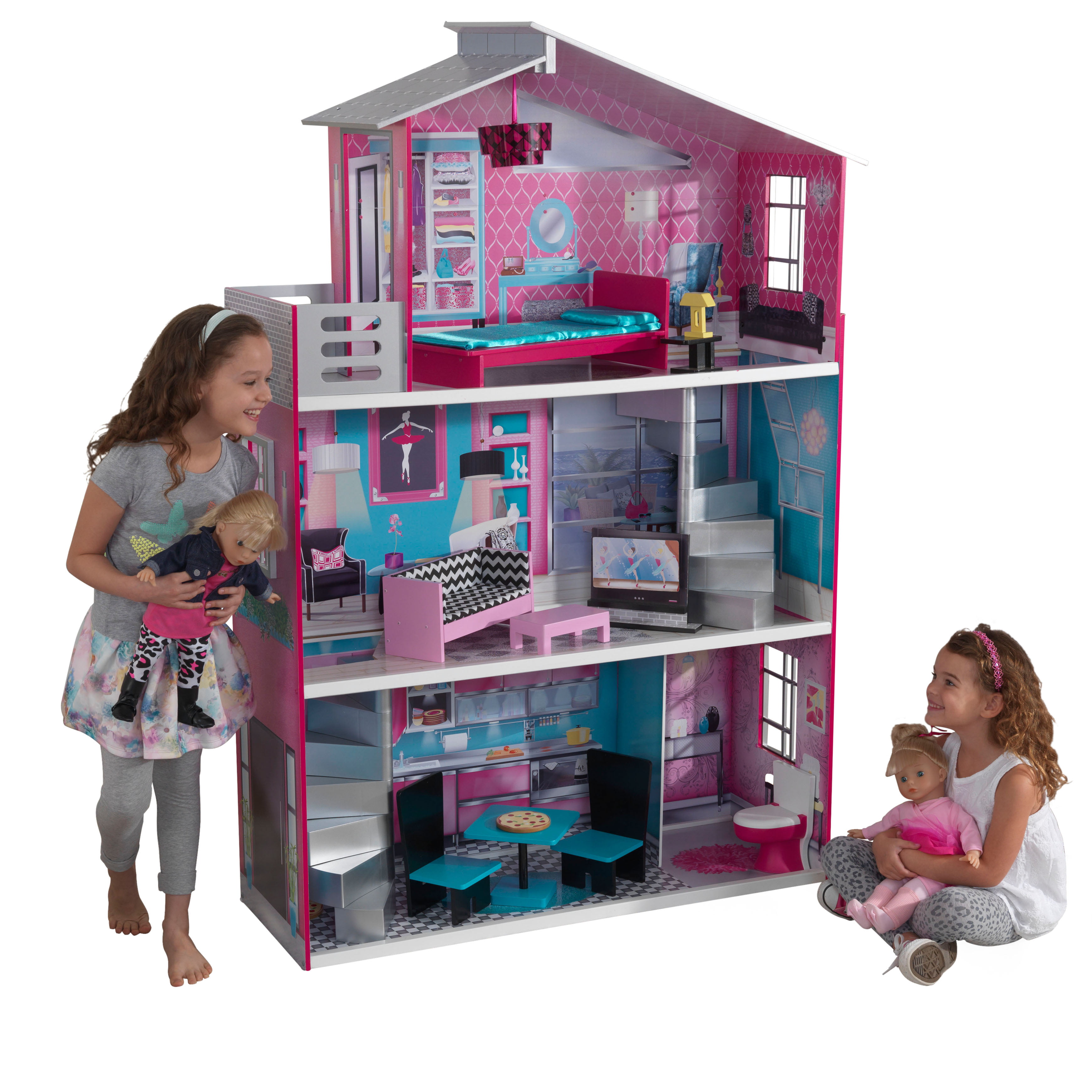 Кукольный дом американский. 18 Inch Dollhouse. 18 Dollhouse. Doll 11 inch Furniture Toys.