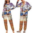 thumbnail image 6 of Dumbo Women Men Pajamas Zipper Onesie Jumpsuit Hooded One Piece Sleepwear, 6 of 8