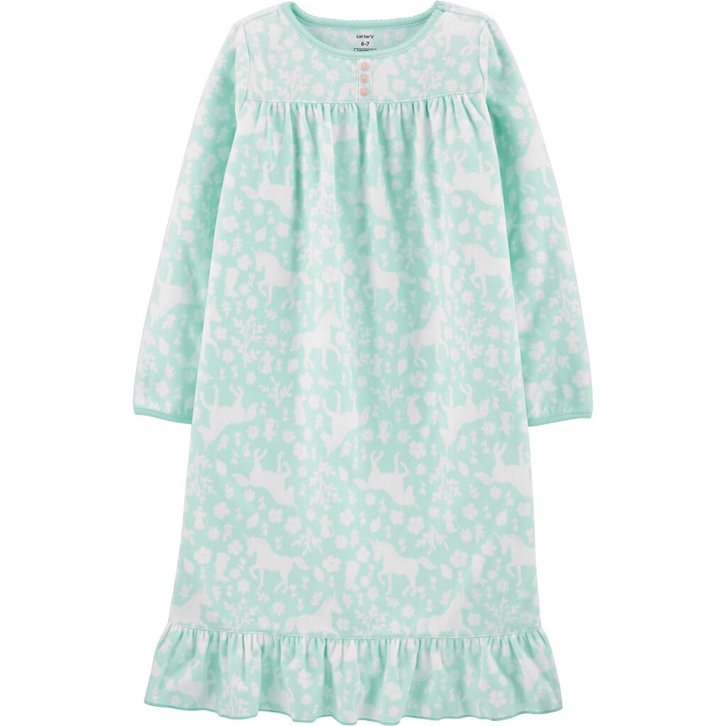 carters fleece gown
