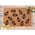 thumbnail image 1 of Ladybug Doormat Bathroom?mat Water Absorbent Moistureproof for Door Mat Entrance Welcome Kitchen Mat 36 x 24 Inch Halloween, 1 of 5