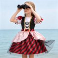 thumbnail image 4 of Halloween Pirate Costume Set for Women Adult Hollow Out Backless Design Knitted Fabric Performance Suit for Holiday Party Stage Cosplay, 4 of 7