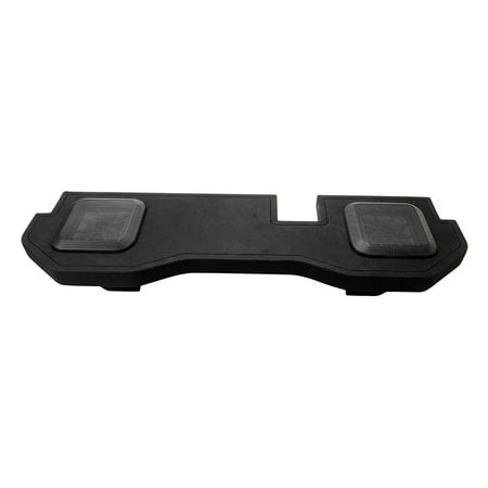 KICKER - L7T Custom Fit Dual 10" 2-Ohm Down Firing Enclosure Subwoofer for Select Dodge Rams - Black