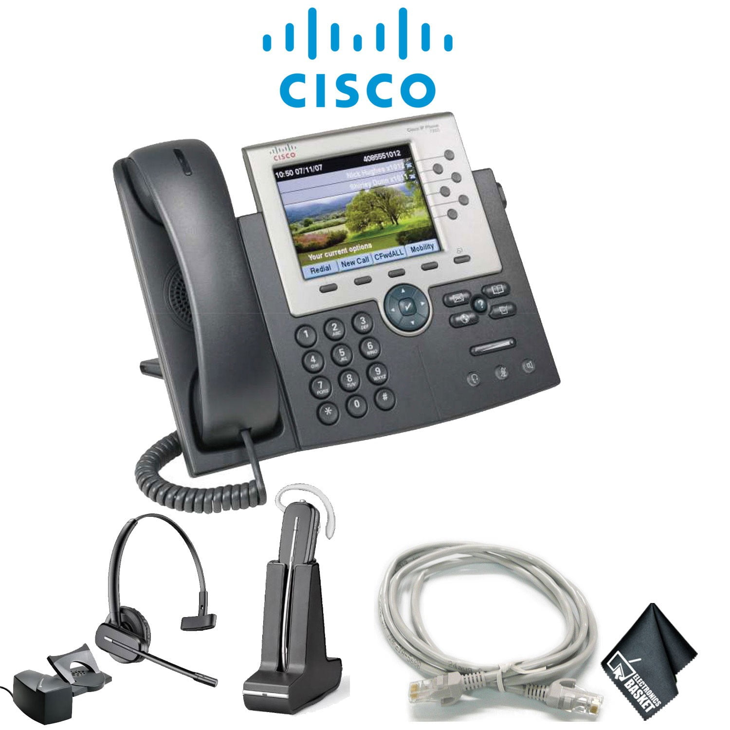 Brand New Cisco CP-7965G Unified Business IP Phone 7965G VoIP Wideband Audio 