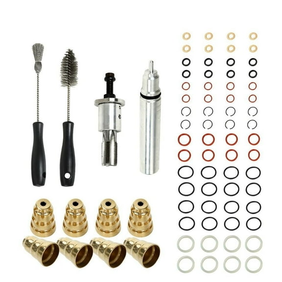 Removal Tool & Install Kit Brushes Fit 7.3L Ford Powerstroke Injector Sleeve Cup