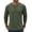 Army Green, variant on COOFANDY Men's Henley Shirts Long Sleeve Casual Basic Solid Tees Soft Stretch Lightweight T-Shirt Fall Fashion Henley Top