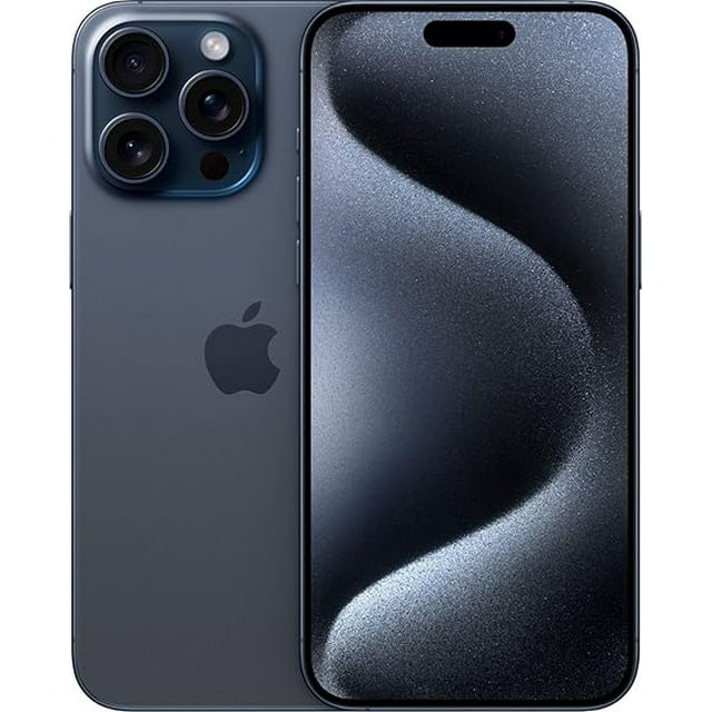 iPhone 15 Pro Max, 256 GB, color titanio azul (reacondicionado )