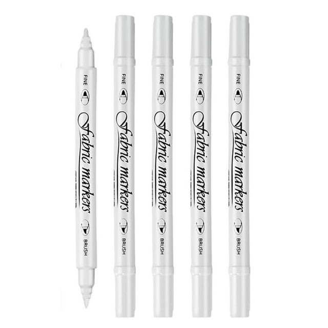 Sidaley 5x Oily White Marker Pen Permanent Gel for Rock Painting Ceramic Artist Impresoras 3D