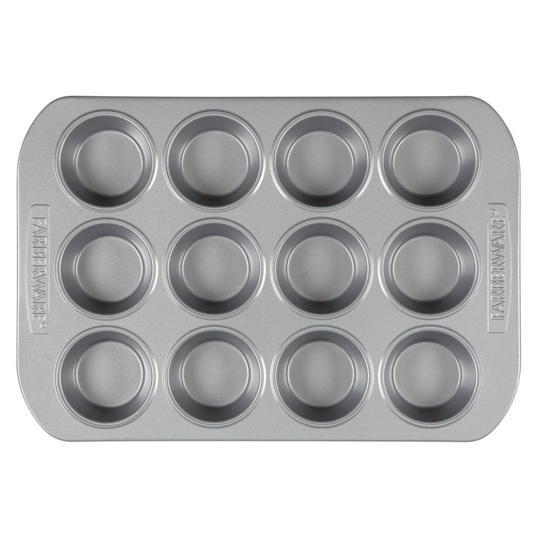  Farberware Nonstick Bakeware Set Includes Baking Cake Pans and  Cookie Sheets, 4 Piece, Gray : Home & Kitchen