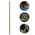 thumbnail image 3 of Shisuyan Copper Piping Diameter 12mm Copper Tube Copper Round Rod Multipurpose Copper Rod, 3 of 8