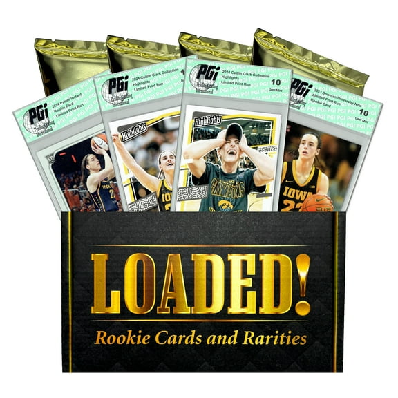 LOADED! Caitlin Clark WNBA Box: 4 PGI 10 Rookie Cards Panini Instant, Prizm