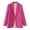 Hot Pink, variant on Taqqpue Women's Blazer Business Casual Lightweight Suit Long Sleeve Slim Fit Work Office Jacket with Pockets
