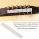 thumbnail image 2 of 10 piezas de puente de cuerda de guitarra de hueso en blanco Compatible con guitarra clásica Hy, 2 of 5