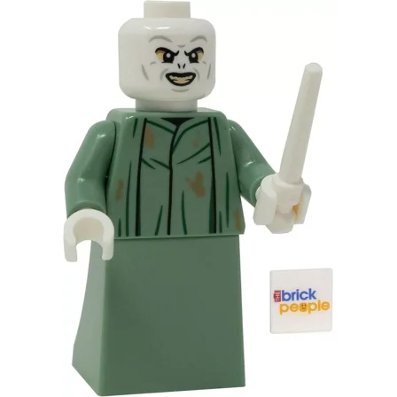 LEGO Harry Potter: Lord Voldemort Minifigure with White Elderwand