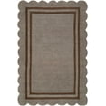 thumbnail image 2 of Hauteloom Chogan Wool Living Room, Bedroom Area Rug - Contemporary - Charcoal, Chestnut, Slate Blue - 3'6" x 5'6", 2 of 7