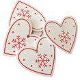thumbnail image 1 of 10PCS Christmas Ornament Star Bell Heart Xmas Tree Ornament Hanging Decor, 1 of 10