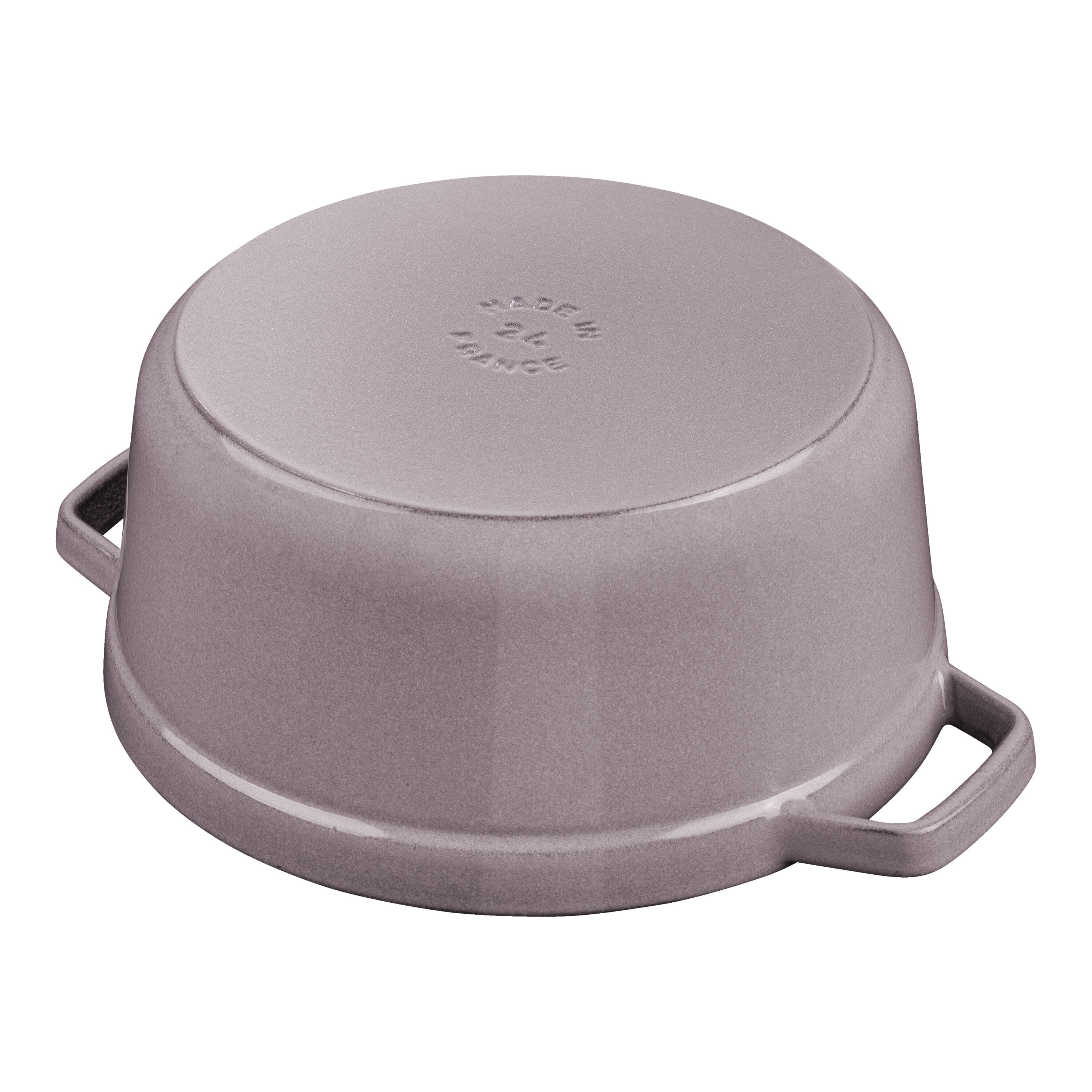 STAUB La Cocotte 3.7 L Cast Iron Round Cocotte, Cherry Blossom