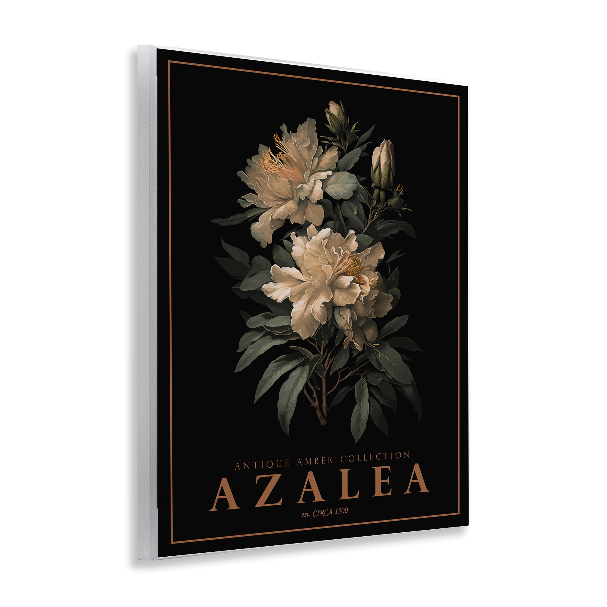 Stupell Industries Antique Azalea Bushel Wall Plaque Art, design by Christopher Giampietro