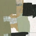 thumbnail image 2 of Goldberger, Jennifer 15x15 Gold Ornate Wood Framed with Double Matting Museum Art Print Titled - Olive Black and Gold II, 2 of 4