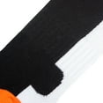 thumbnail image 4 of Odd Sox – Basix Orange White Black Ankle Socks – Medium Unisex Size – Cushioned Cotton Blend with, 4 of 6