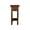 raftwood brown, variant on HomeStock Narrow Side End Table, Fully Assembled, 25.75" H x 11.75" W x 10.50" D, Stylish Two-Tier Design with Drawer, Perfect for Bedside or Sofa Use-Color:Antique Black and Raftwood