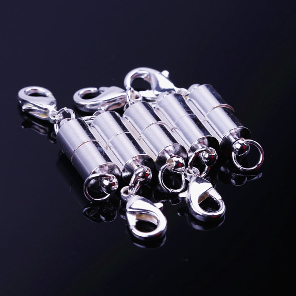 DIY Jewelry Making: Creative Cylindrical Magnetic Buckle Bracelets, Clasps,  Hooks For Vial Necklace, Earrings, And More From Dave_store, $0.38