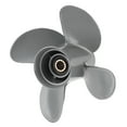 thumbnail image 2 of Aluminum Alloy Propeller,10 3/8x13 Outboard Propeller Outboard Propeller Propeller Replacement Leading Edge Technology, 2 of 8