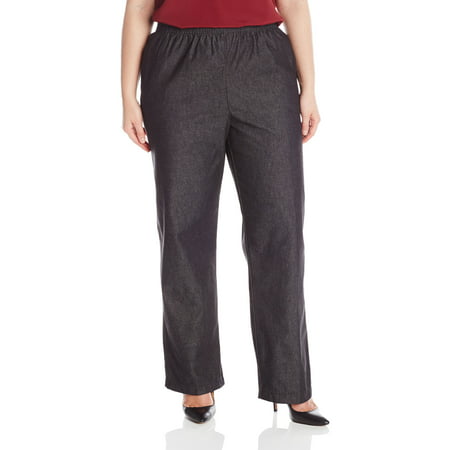 Alfred Dunner Pants - Mens Classic Fit Flat Front Pants 20 - Walmart.com