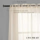 thumbnail image 5 of Cortinas transparentes TOAVA DECO, color beige, 213 cm, 2 paneles, 132 x 213 cm, 5 of 8